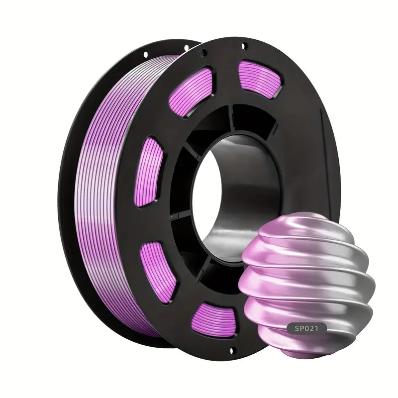 CAILAB 200g 3-in-1 PLA Filament, 1.75mm Tri-Color Spool for FDM 3D Printers